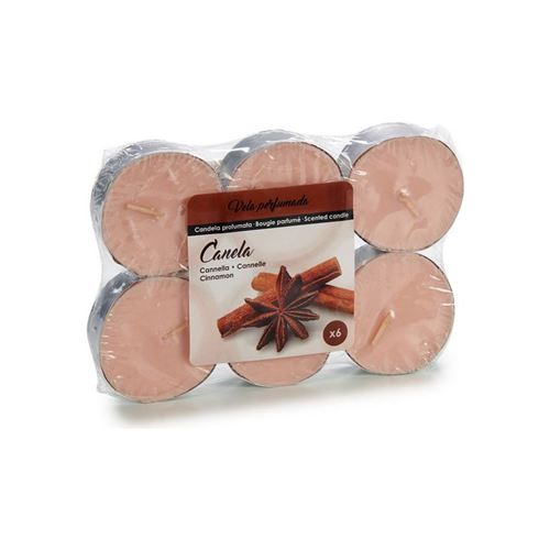 ensemble de bougies (6 pièces) canelle