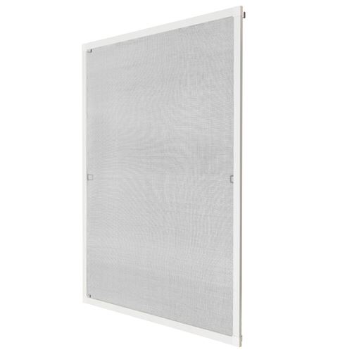 TecTake Moustiquaire pour fenêtre - 130 x 150 cm - blanc