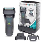 Remington Rasoir Electrique 100% Etanche Grilles et Tête Tondeuse 6 Hauteurs, 1 Sabot Barbe 3 Jours, Rasage Confortable Et Précis - Accessoire Inclus F5000
