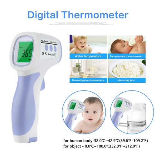 Thermomètre infrarouge numérique