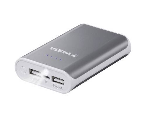 varta varta batterie de secours mobile powerpack 6000, 2 x usb noir
