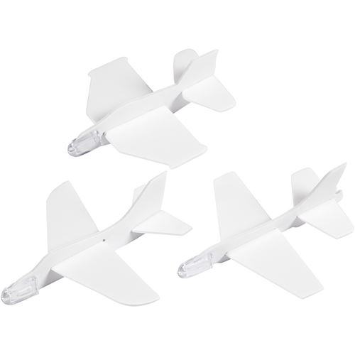Creotime avion auto-construit blanc 3 pièces