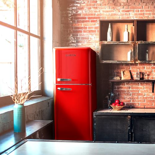 Klarstein Audrey Combine Refrigerateur Congelateur 194 56 Litres
