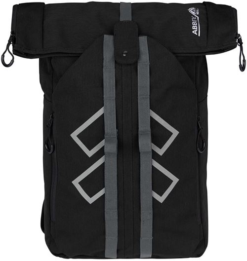 Abbey sac Messenger X-Junctionà dos extérieur anthracite 18 litres
