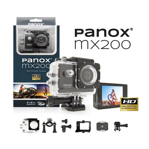 Panox mx200 action cam - noir