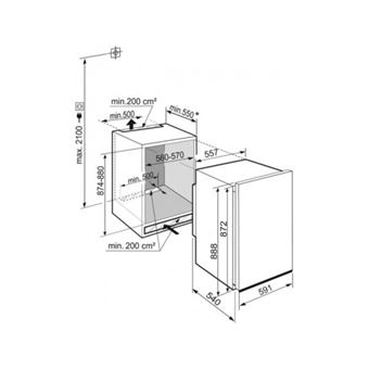 LIEBHERR Réfrigérateur encastrable 1 porte DRF3900-20