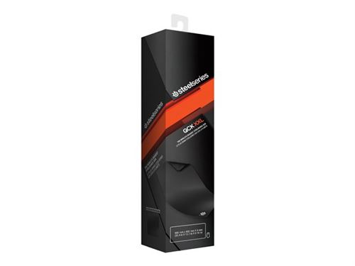 SteelSeries QcK XXL - Tapis de souris de jeu - tissu - base en caoutchouc -  noir (900 mm x 400 mm)