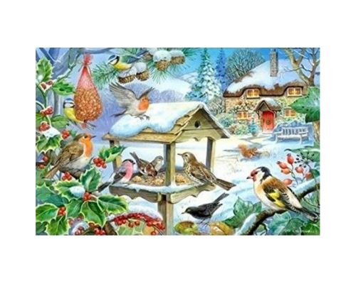 Puzzle 250 Pièces : Pièces XXL - Feed The Birds, The House of Puzzles