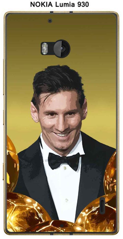Coque Nokia Lumia 930 design Messi le ballon d'or