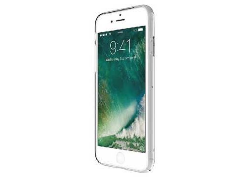JustMobile Tenc Matte Clear - Achterzijde behuizing voor mobiele telefoon - polycarbonaat - mat doorschijnend - voor Apple iPhone 7 Plus