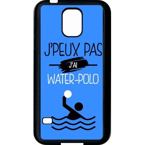 Coque samsung s5 j peux pas j ai water polo 3