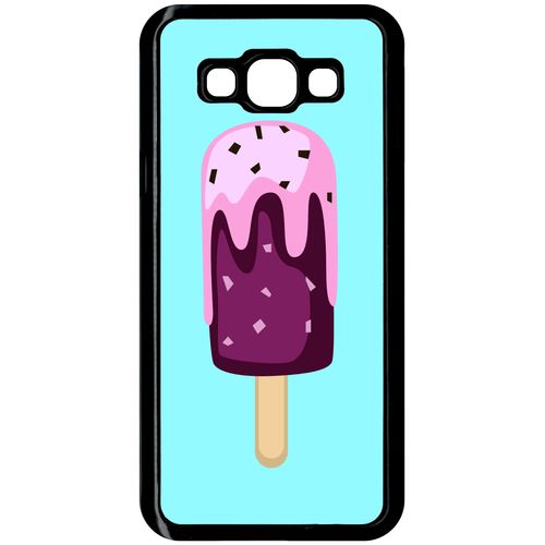 Coque Samsung Galaxy A8 Glace Baton Violette