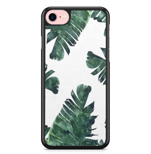 Coque Fifrelin pour iPhone 5 5S et SE Tropical Leaf Palm