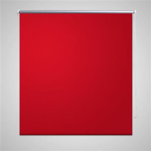 Store enrouleur occultant 80 x 175 cm rouge