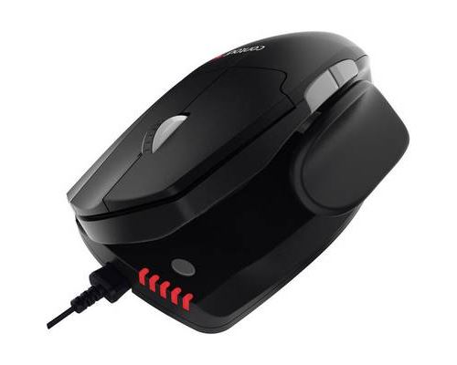 Contour Design WIRED UNIMOUSE 2800DPI Droitier Noir souris - Souris (Droitier, 2800 DPI, 453 g, Noir)