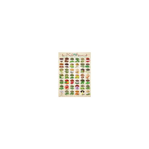Eurographics Puzzle 1000 Pc - Herbs & Spices NEW