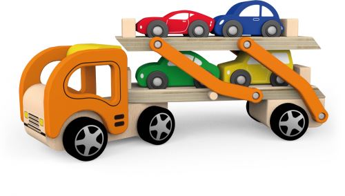 Vigatoys - Autotransporter - Incl. 4 auto's