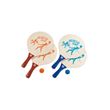 Happy People 74021 Set De Balles De Plage Coloris Aléatoire - Bois Naturel