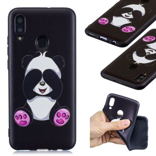 Coque en TPU configuration adorable panda pour votre Huawei P Smart (2019)/Honor 10 Lite
