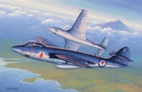 Hobby Boss - Seahawk FGA.6 Stickers Pour 2 Versions Modèle-kit - 1:72 Neuf Kit - Image 3