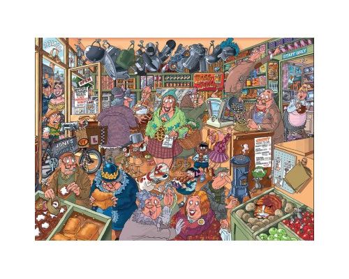 Puzzle 1000 Pièces : Wasgij Destiny 15 - La Foire d'Empoigne !, Jumbo