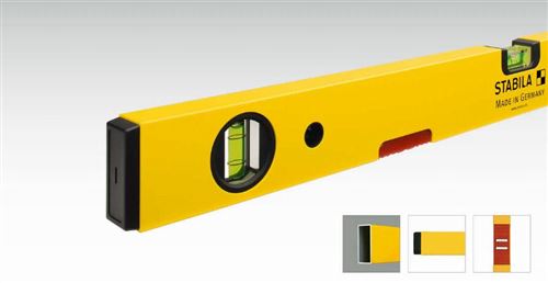 Stabila 02876 Type 70 M Magnetic Spirit Level 100cm Rare-Earth Magnets