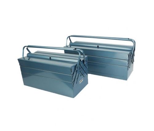 Brüder Mannesmann Mannesmann Caisse A Outils Vide - 5 Compartiments - 530 X 200 X 200 Mm