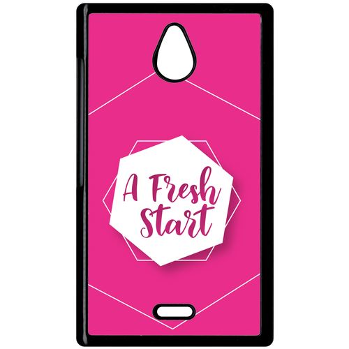 Coque Nokia X1 01 A Fresh Start Fond Rose