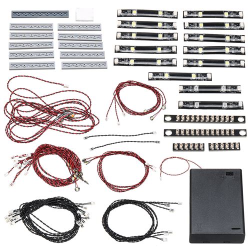 58Pcs Kit d'éclairage LED uniquement pour 70620 Ninjago