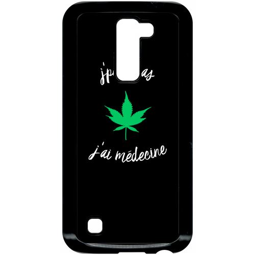 Coque Lg K10 Modele K420n J Peux Pas J Ai Mdecine Feuille De Chanvre