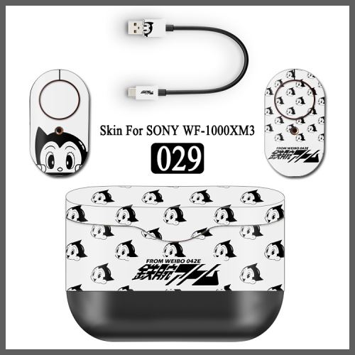 Autocollant Stickers Skin de Protection pour Sony WF-1000XM3 #28