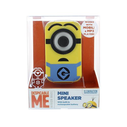 Lazerbuilt Minions MINI Speaker SPMN-EYE Enceintes PC / Stations MP3 RMS 3 W