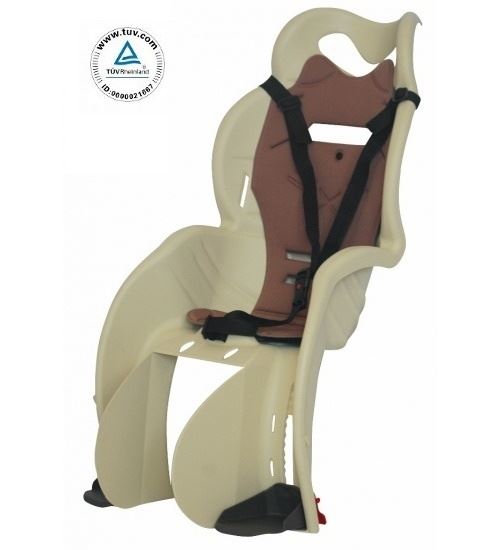 HTP siège de vélo pour bébé derrière Sansbas P beige