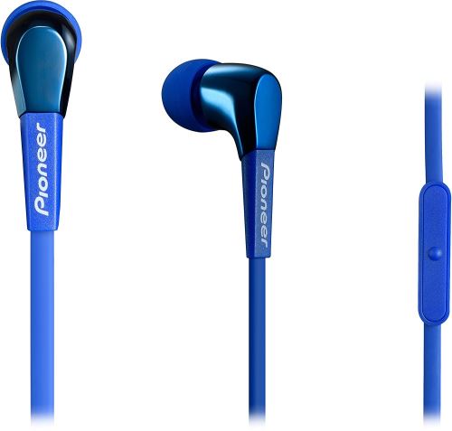 Pioneer SE-CL722T écouteur Binaural Avec fil Bleu casque et micro - Casques et micros (Avec fil, écouteur, Binaural, Intraaural, 5 - 22000 Hz, Bleu)
