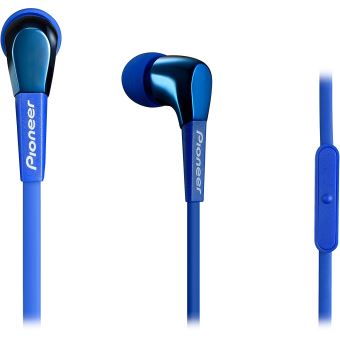 Pioneer SE-CL722T écouteur Binaural Avec fil Bleu casque ...