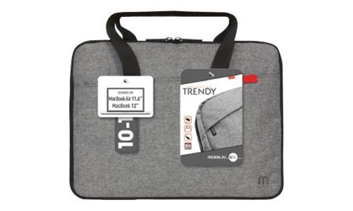Housse de transport Mobilis Trendy Sleeve 12.5 Housse Noir, Gris