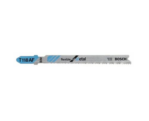 Lame De Scie Sauteuse T118 Af Flexible For Metal - Bosch - 2608634505
