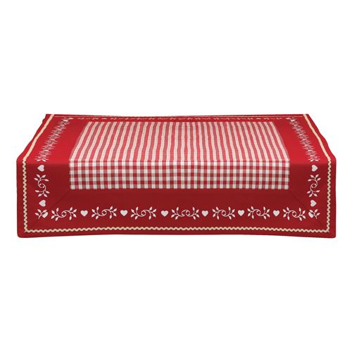 Nappe carrée Nahia Rouge 90×90 cm Winkler Winkler