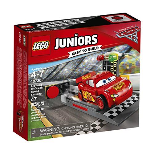 Kit de construction LEGO Juniors Lightning McQueen Speed ​​Launcher 10730