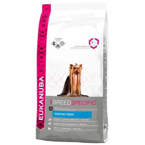 Croquettes eukanuba adulte yorkshire sac 2 kg (dluo 6 mois)