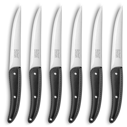 Lou Laguiole - Prestige - Coffret 6 Couteaux Lame Lisse - Image 1