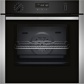 Neff N 50 B6ACM7AH0 - Four - encastrable - WiFi - niche - largeur : 56 cm - profondeur : 55 cm - hauteur : 58.5 cm - avec système auto-nettoyant - classe A - acier inoxydable