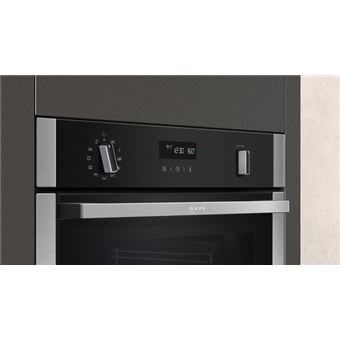 Neff N 50 B6ACM7AH0 - Four - encastrable - WiFi - niche - largeur : 56 cm - profondeur : 55 cm - hauteur : 58.5 cm - avec système auto-nettoyant - classe A - acier inoxydable