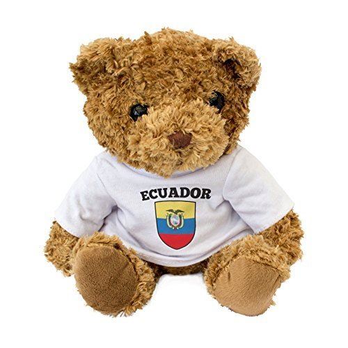 Nouveau Motif drapeau de l‰quateur-Ourson mignon-Ventilateur entreprise quatorienne cadeau