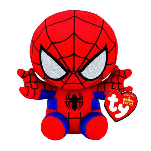 Ty Marvel - Bonnet 6 en peluche avec bonnet Spider-Man