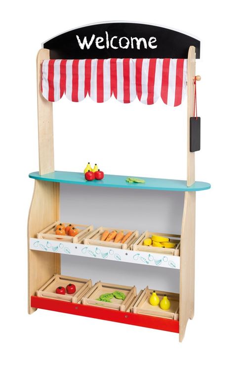 Jouéco 2 in 1 Théâtre et Boutique avec Accessoire, 80039