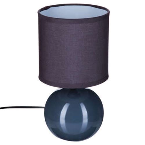 LAMPE CERAMIQUE BOULE Gris