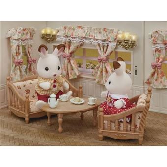 Playset Sylvanian Families 5447 Le set rideaux et lampes