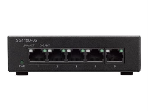 Cisco Small Business SG110D-05 - switch - 5 poorten - onbeheerd