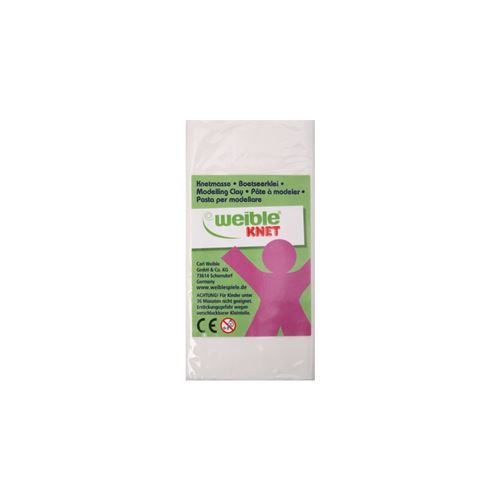 Weible Knet FORMULAIRE DE BLOC FANTASY ARGILE BLANCHE 250 GRAM